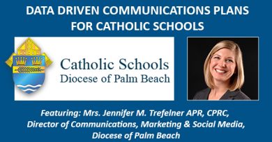 Data-Driven Communications Plans for Catholic Schools